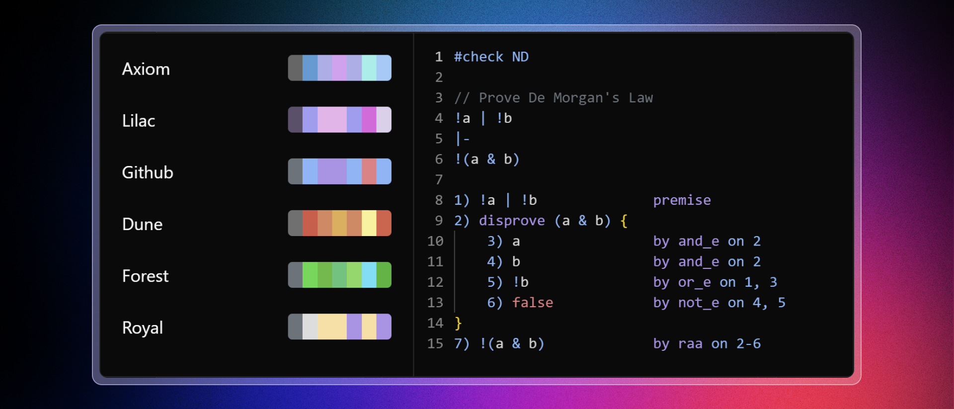 Color Themes